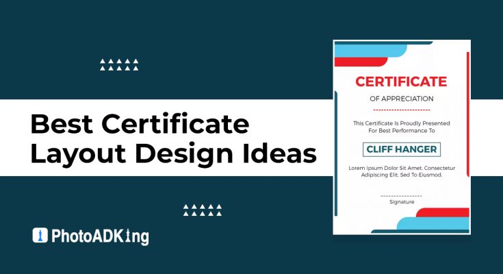 Certificate Layout Design Ideas