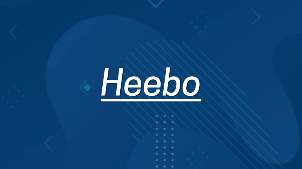 heebo brochure font