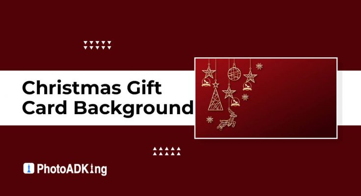 Christmas Gift Card Background