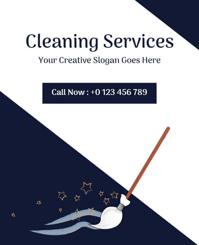 Cleaning  Flyer Example 