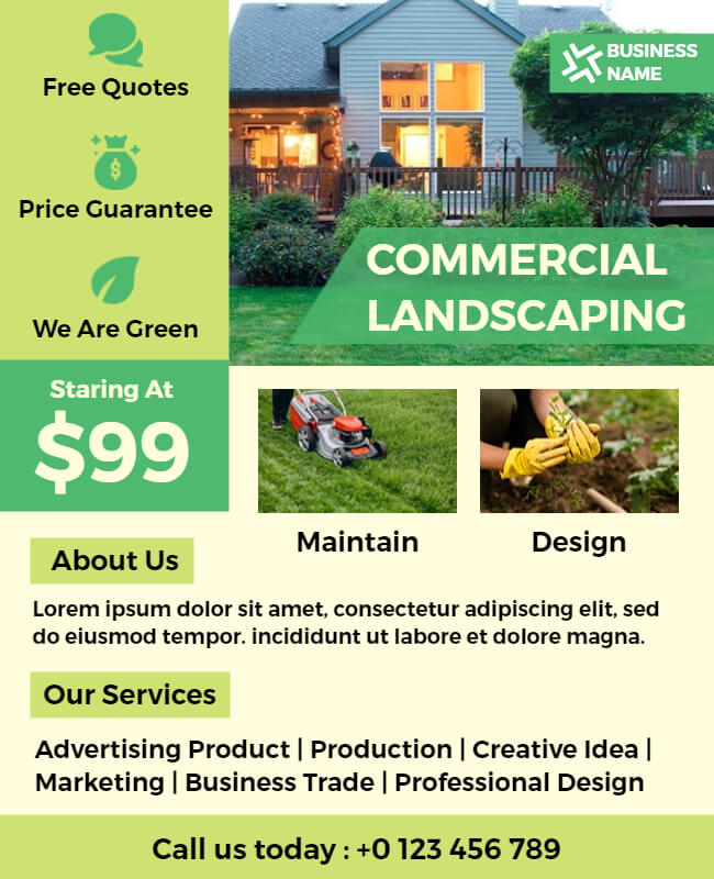 Commercial Flyer Example