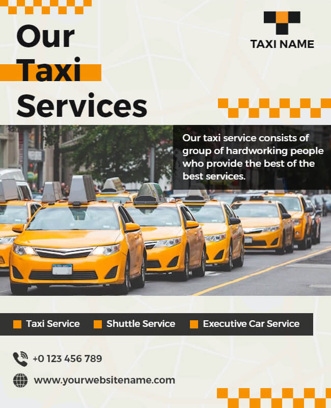 Taxi Flyer Example 