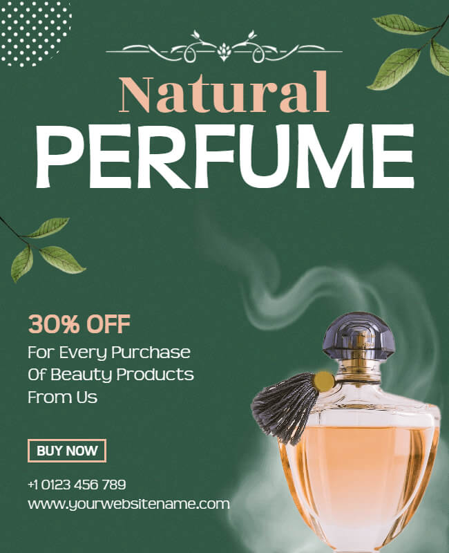 Perfume Flyer Example