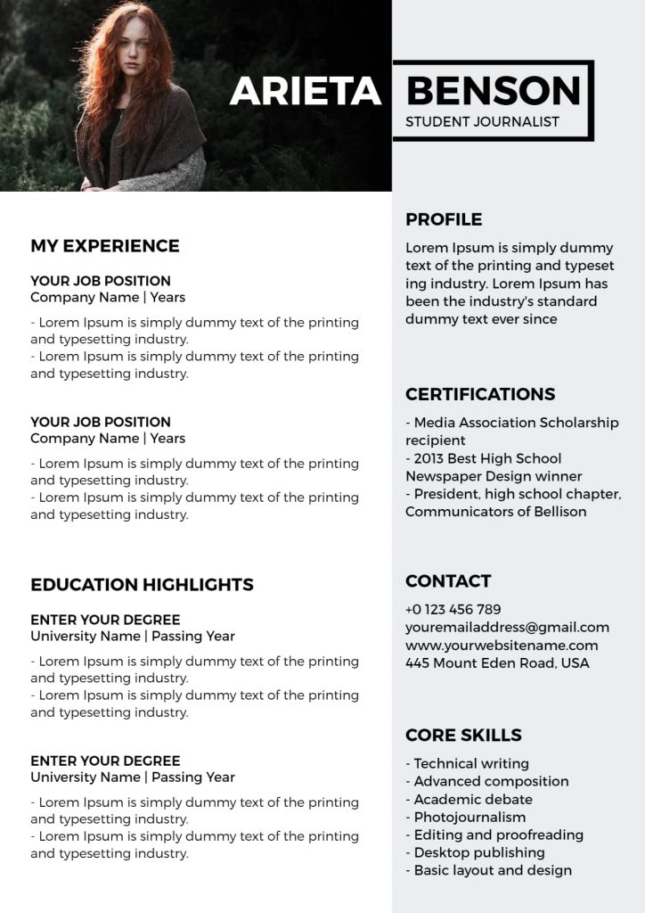 Academic CV Examples Expert Tips And Samples