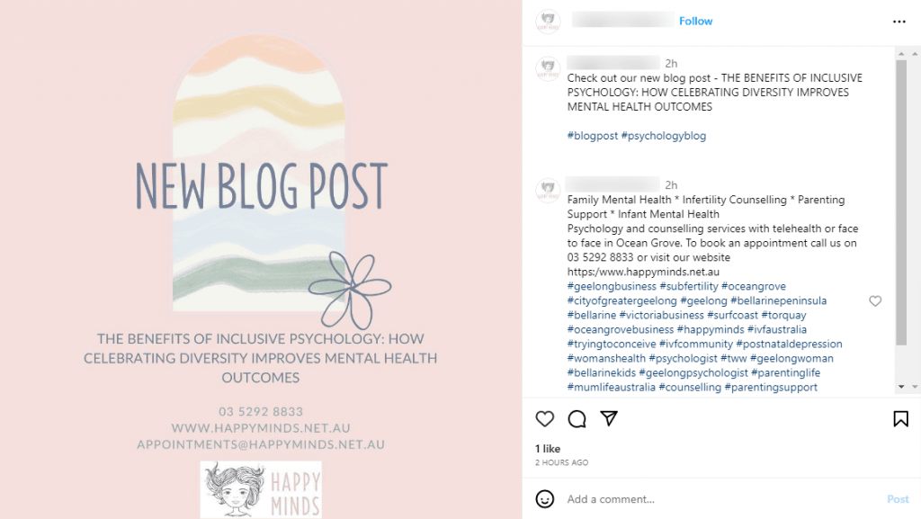 social media Blog Post 