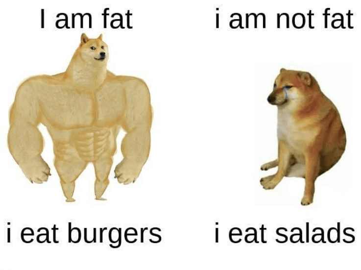 Buff Doge vs. Cheems Meme