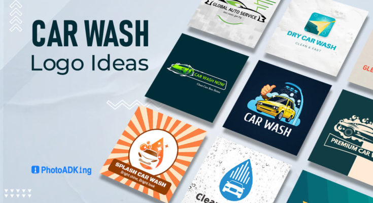 Car wash logo Ideas
