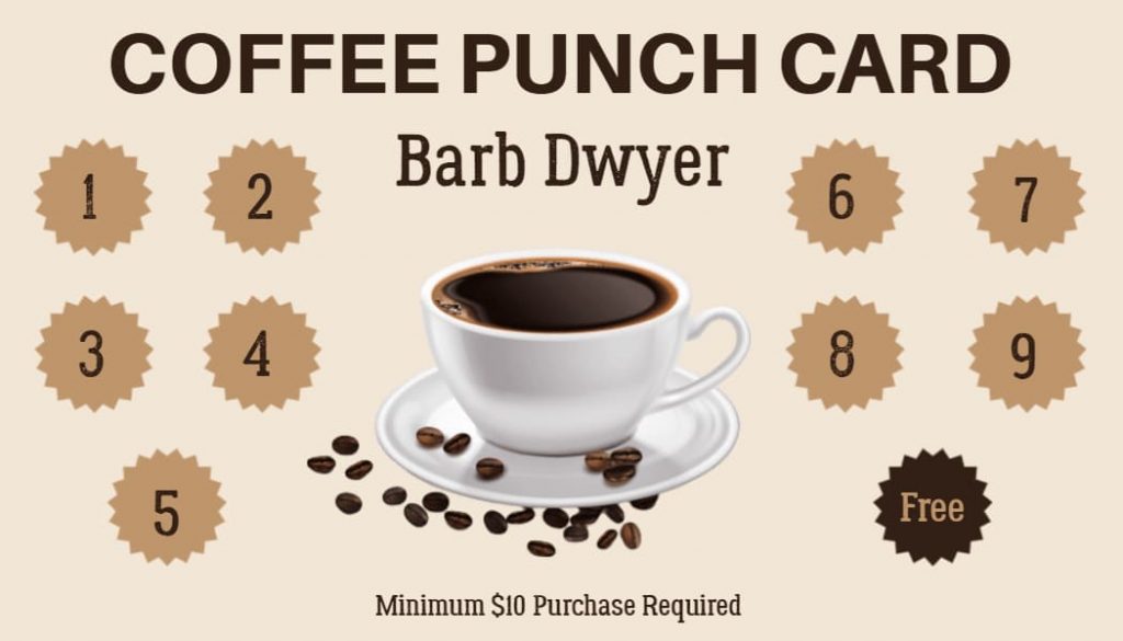 Coffee Punch Card