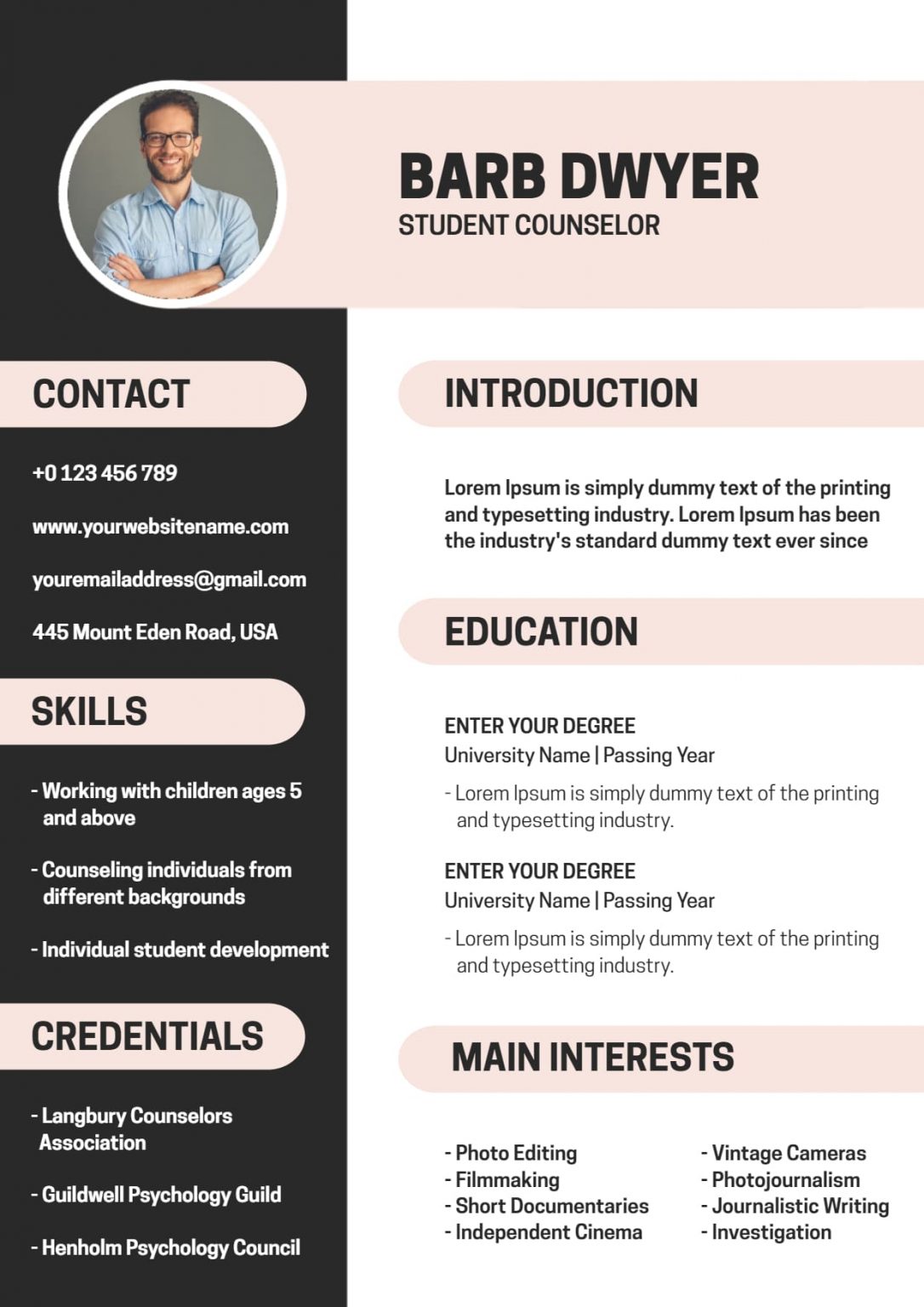 Best Resume Layouts