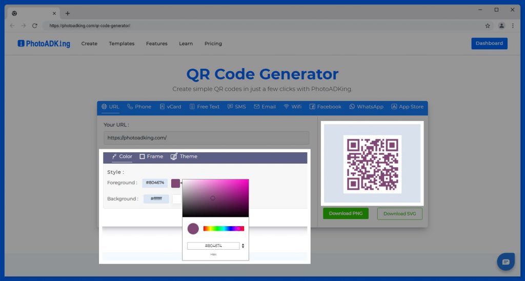 Give Color To Your QR Code