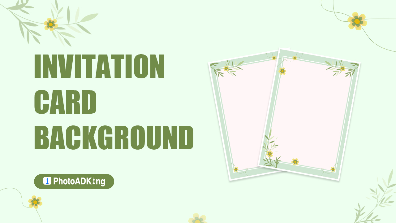 invitation card design background