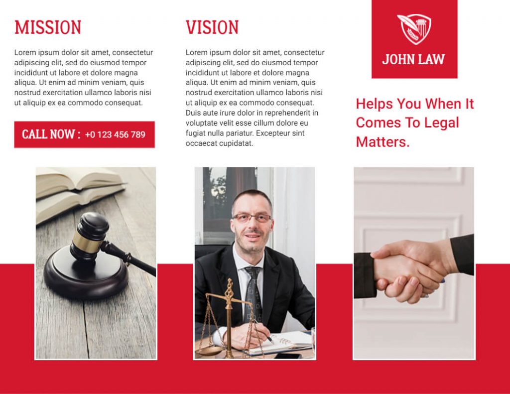 law-firm brochure template