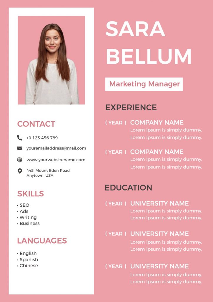 Marketing Manager Resume
