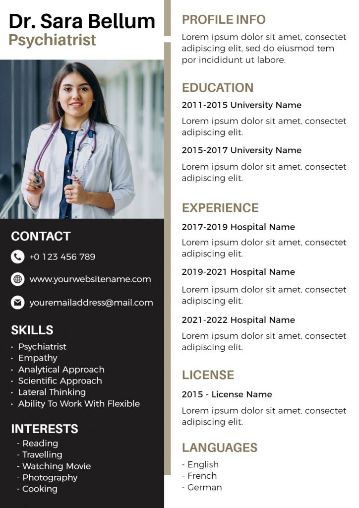 Targeted Resume Layout