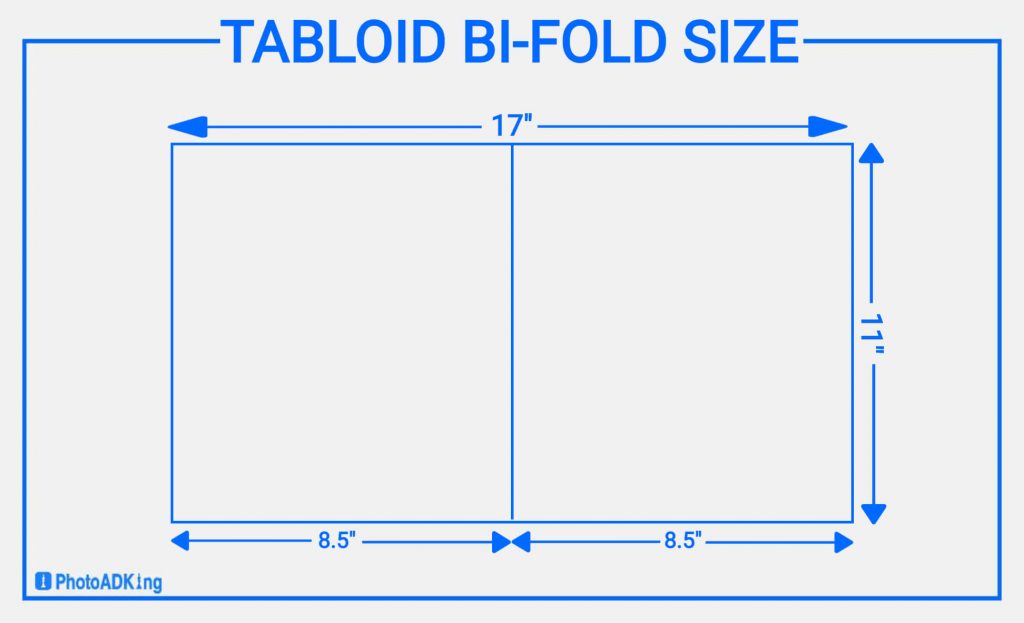Bi Fold Brochure Size