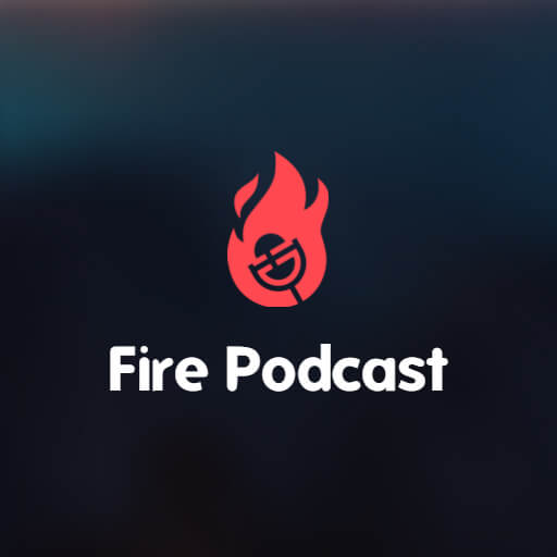 fire podcast logo ideas