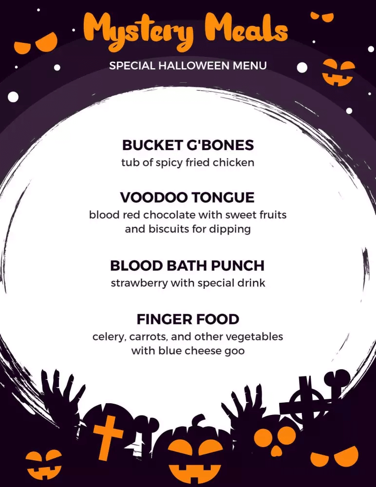 halloween-menu-design-ideas