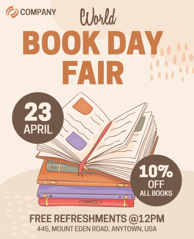 World Book Day Fair Poster