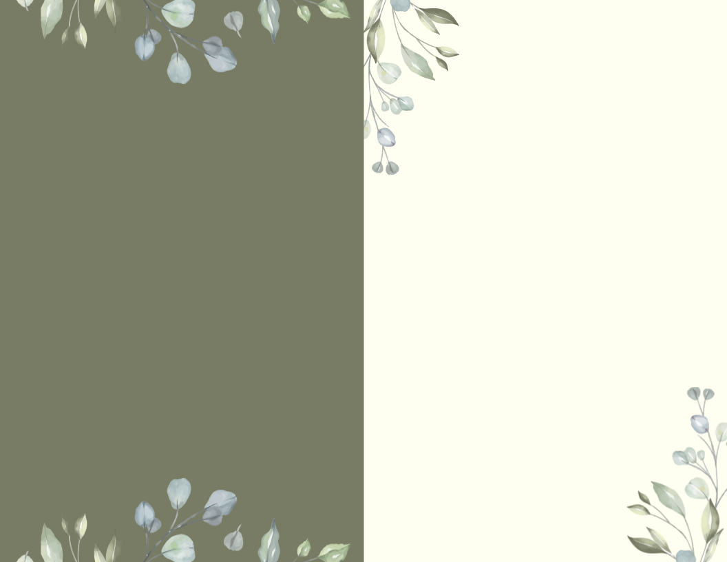 Floral Brochure Background