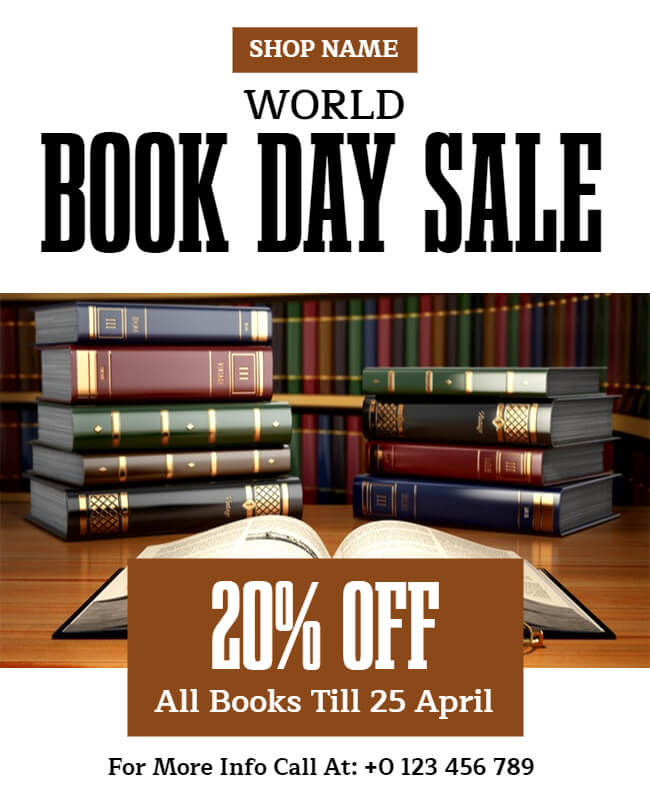 General World Book Day Poster