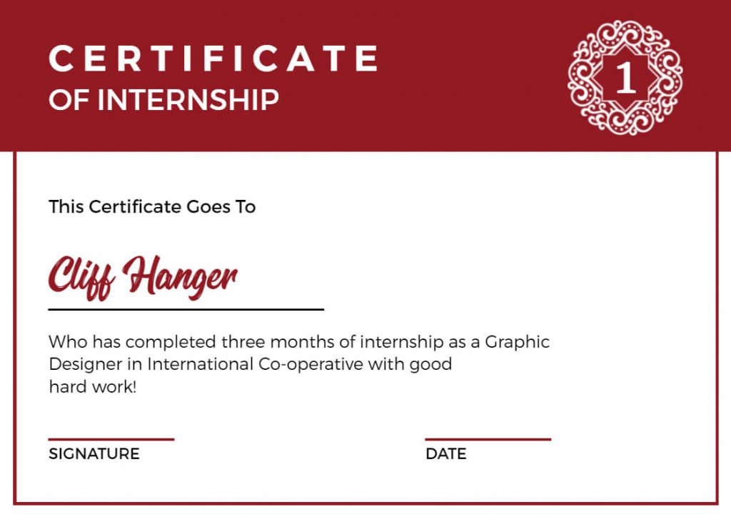 graphic designer certificate