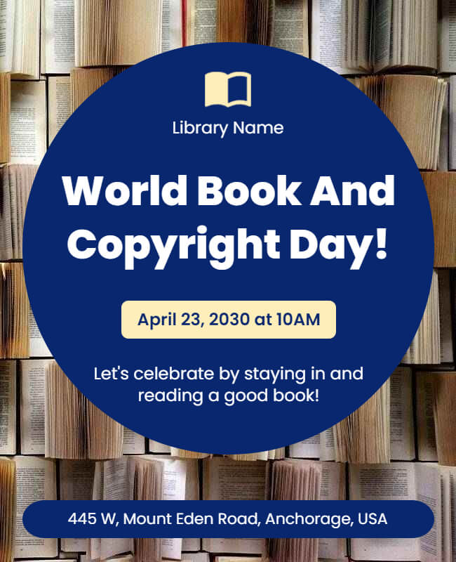 World Book Day Greetings Poster