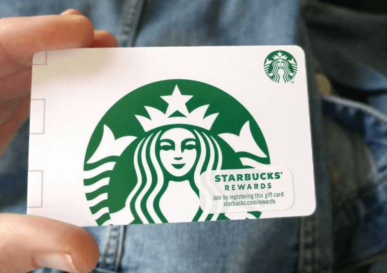 Starbucks Gift Certificate 