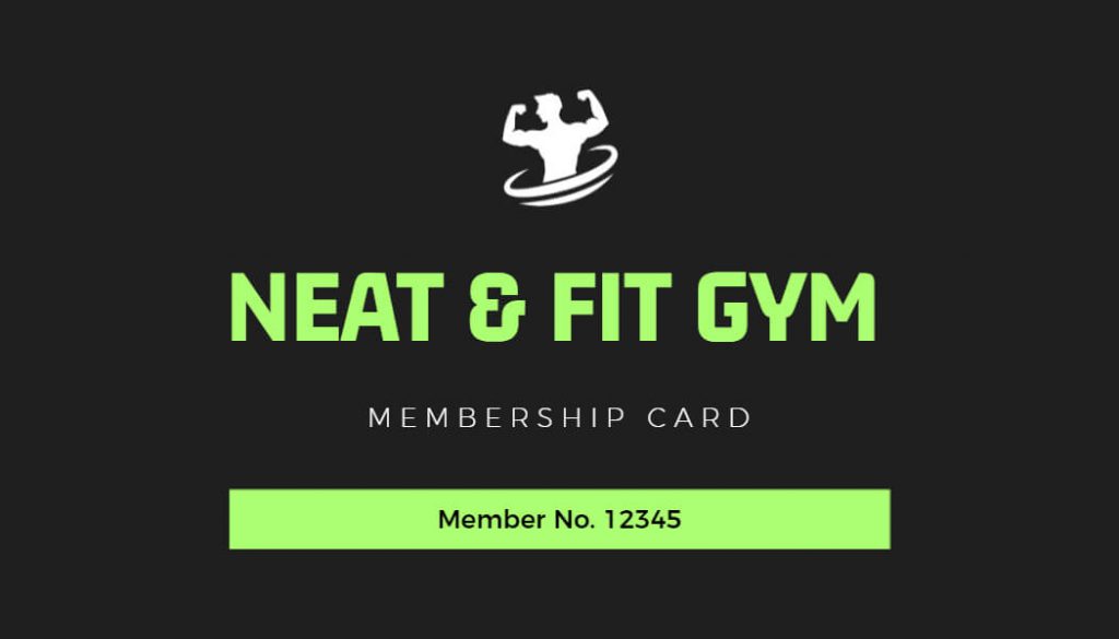 basic membership card