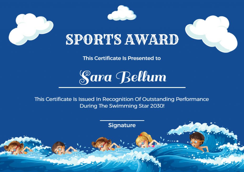 nature elements sport certificate