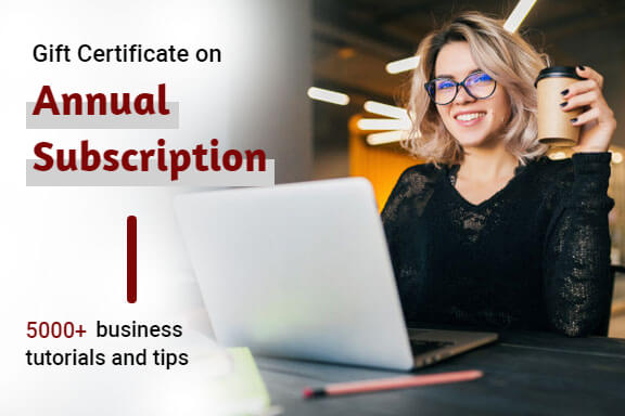 Subscription Services Certificate