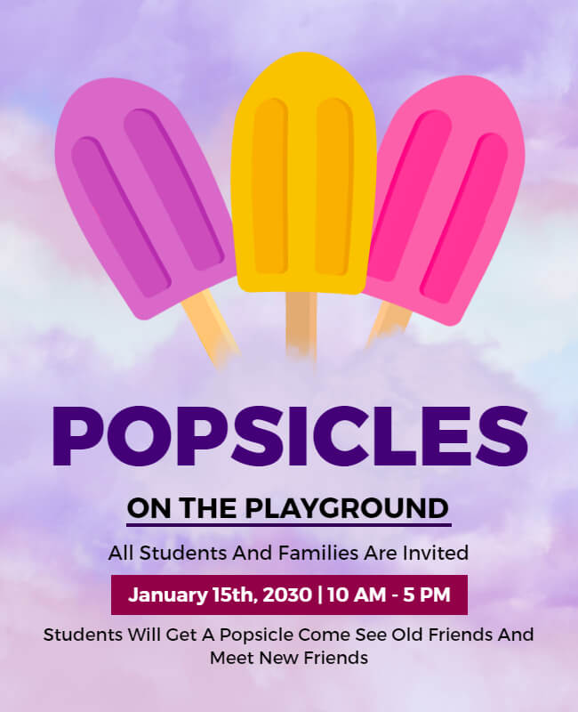 Popsicle Flyer