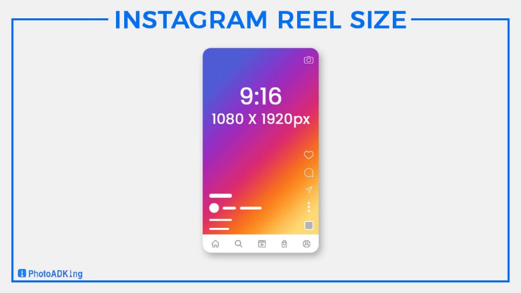 instagram reel size