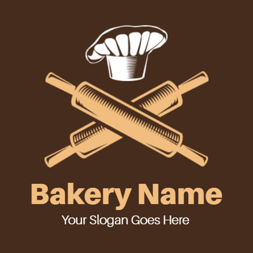 Dark Bakery Logo Sample