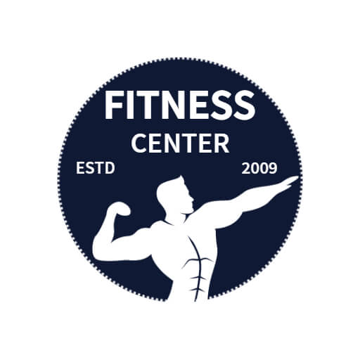 Blue Fitness Logo Sample