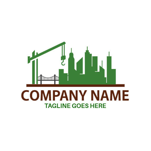 Green Construction Logo Sample