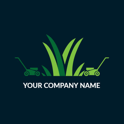 Simple Lawn Care Logo Sample