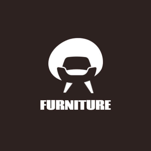 Black Furniture Logo Sample