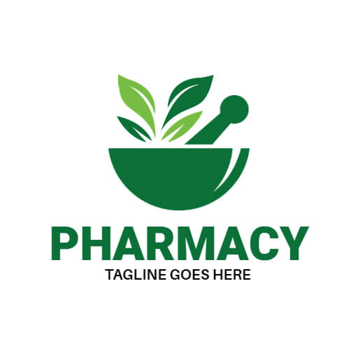 Green Pharmacy Logo Sample