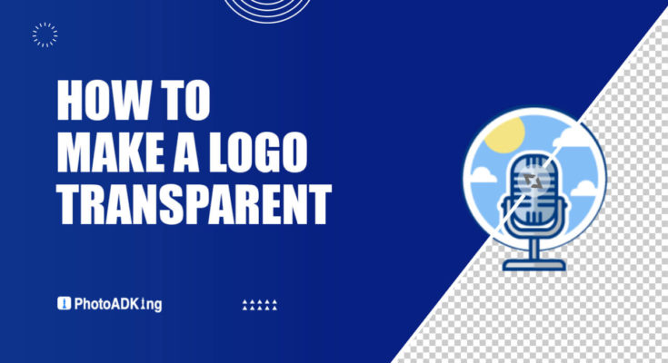 How to make a logo transparent