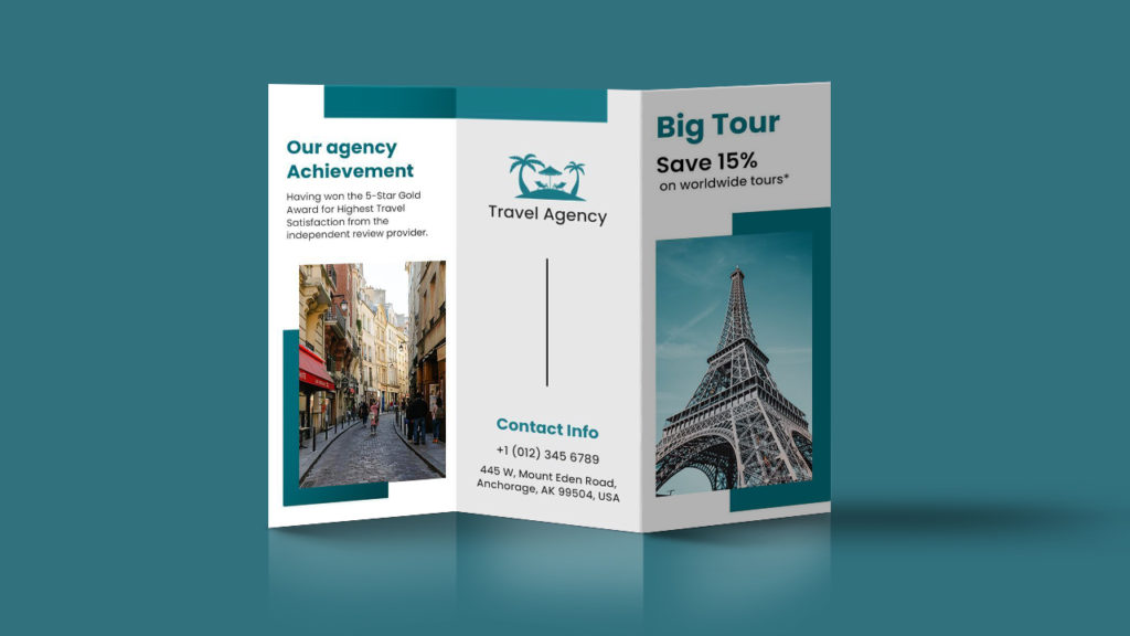 travel brochure define