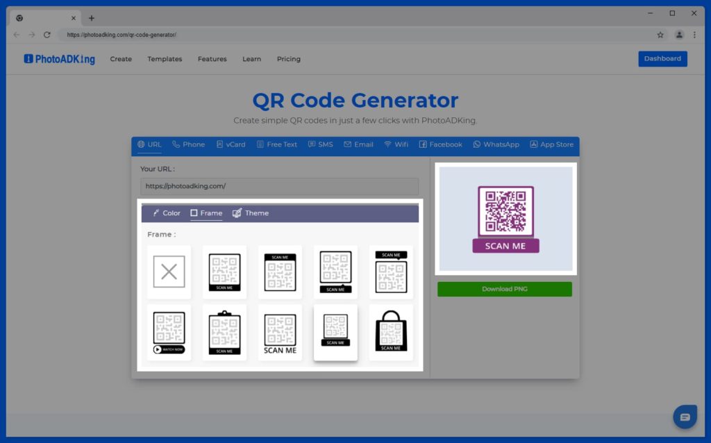 Add Frames to Your QR Code