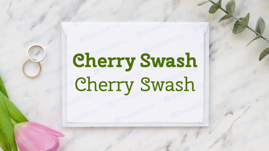 Cherry Swash Font