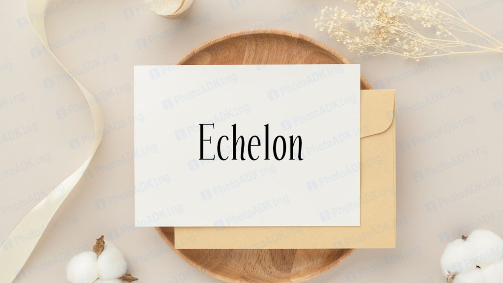 Echelon Font
