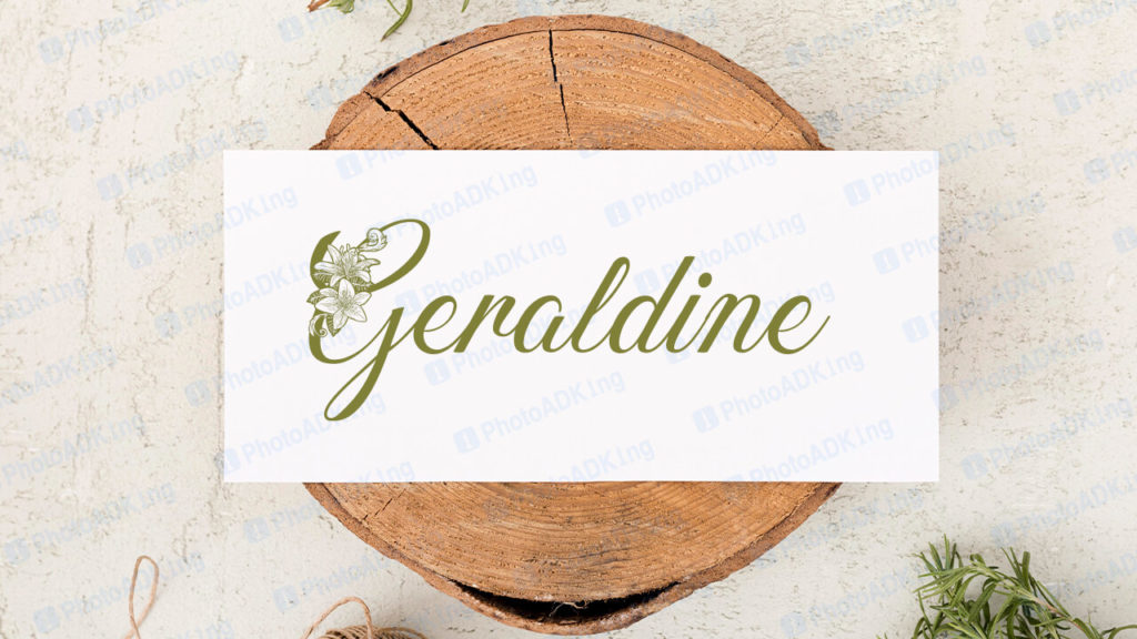 Geraldine Font