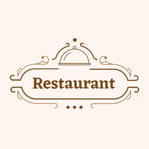 Simple Restaurant Logo Sample