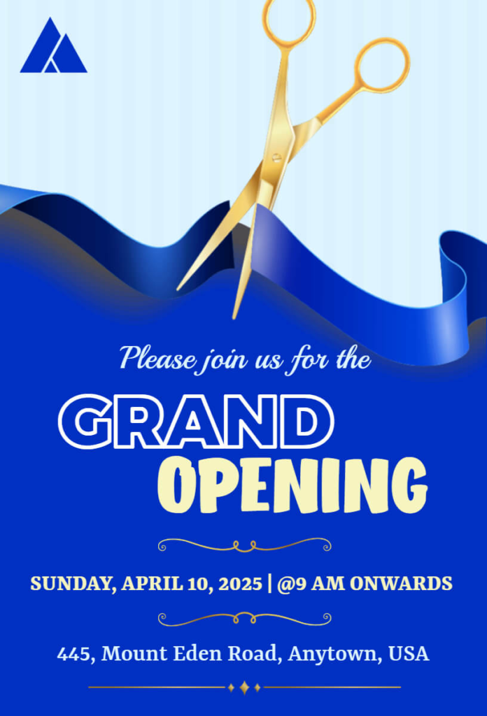 Grand Opening Invitation 