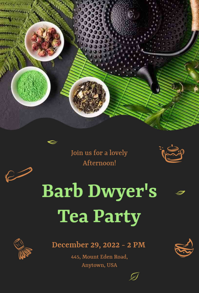 Tea Party Invitation
