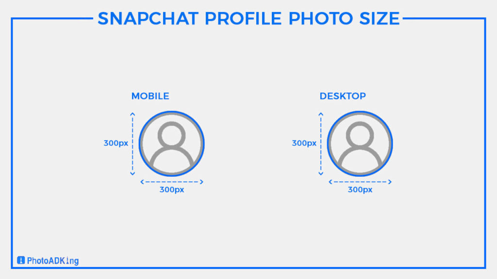 snapchat profile photo size