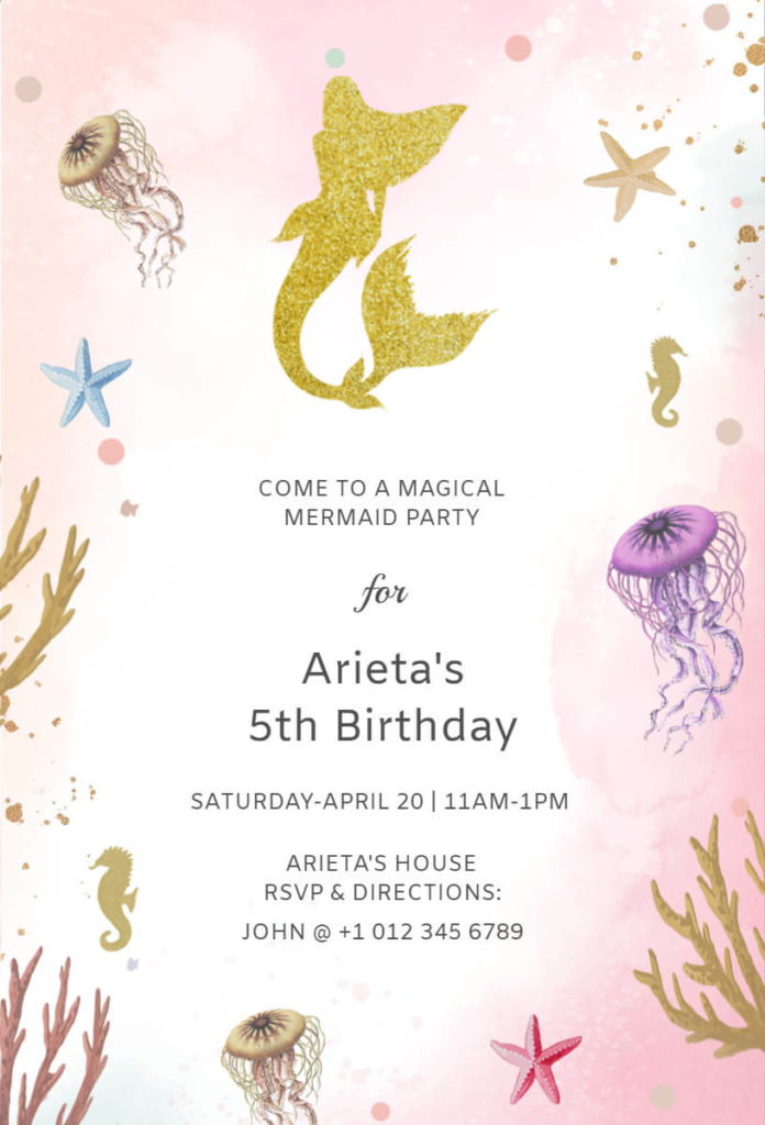 Magical Mermaid Birthday Party