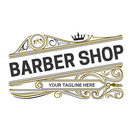 Traditional Barber Shop Logo